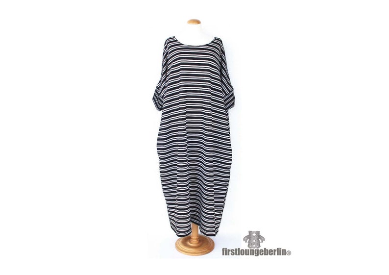 Eng_Slip dress long shirt tunic top woman one size sewing pattern in English image 3