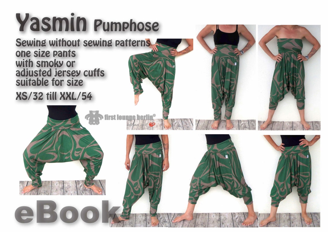 Us-yasmin Ebook Bloomers Sewing Without Sewing Patterns - Etsy