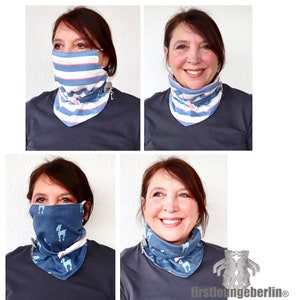 Button scarf 2.0 face scarf universal scarf reversible scarf winter scarf mouth scarf mouth nose mask mouth scarf pattern ebook pdf cloth image 2