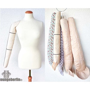 Bust arm arm for tailor bust S - XL sewing pattern & instructions DIY firstloungeberlin unisex women&#39;s arm also men&#39;s firstloungeberlin