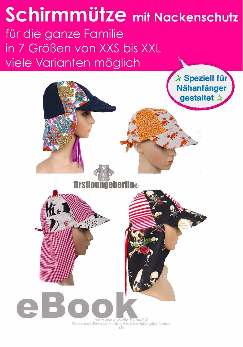 Sterntaler Sonnenhut Für Babys & Mädchen – Mit Nackenschutz, Aus Bio-Baumwolle, Blumen-Druck