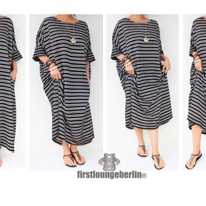 Eng_Slip dress long shirt tunic top woman one size sewing pattern in English image 2