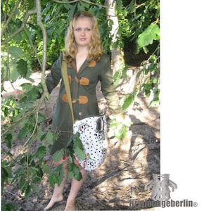 Paula *** Ebook hooded parka duffle coat with hood in 6 sizes XS-XXXL sewing instructions m. pattern firstloungeberlin women women