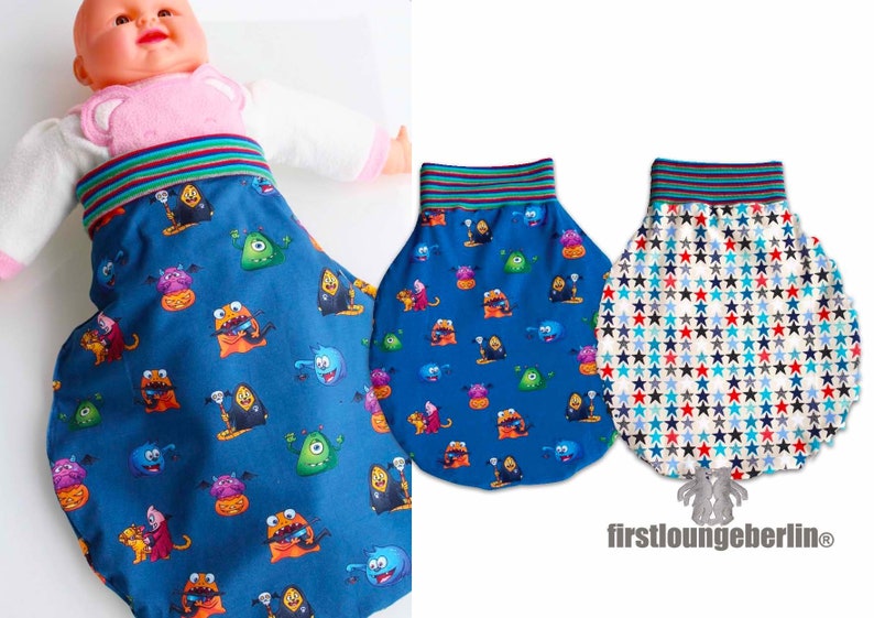 Baby Pucky Pucksack pattern & sewing instructions in 5 sizes from firstloungeberlin image 3