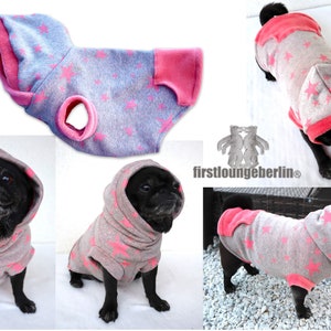 MOPS & CO. Dog sweater sweater with sewing pattern in 10 sizes sewing instructions puppies to strong dog firstloungeberlin image 1