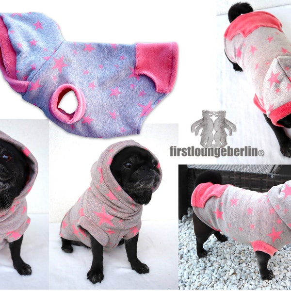 MOPS & CO. Dog sweater sweater with sewing pattern in 10 sizes - sewing instructions puppies to strong dog firstloungeberlin