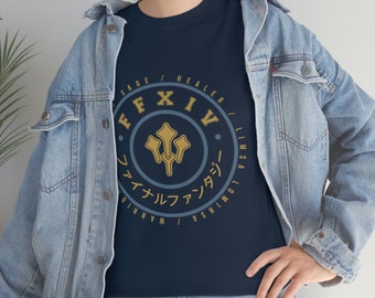 Sage FFXIV Job Emblem Unisex Heavy Cotton Tee