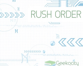 RUSH ORDER - Express Shipping Option - Priority Processing Orders - Please Contact Us Prior to Ordering