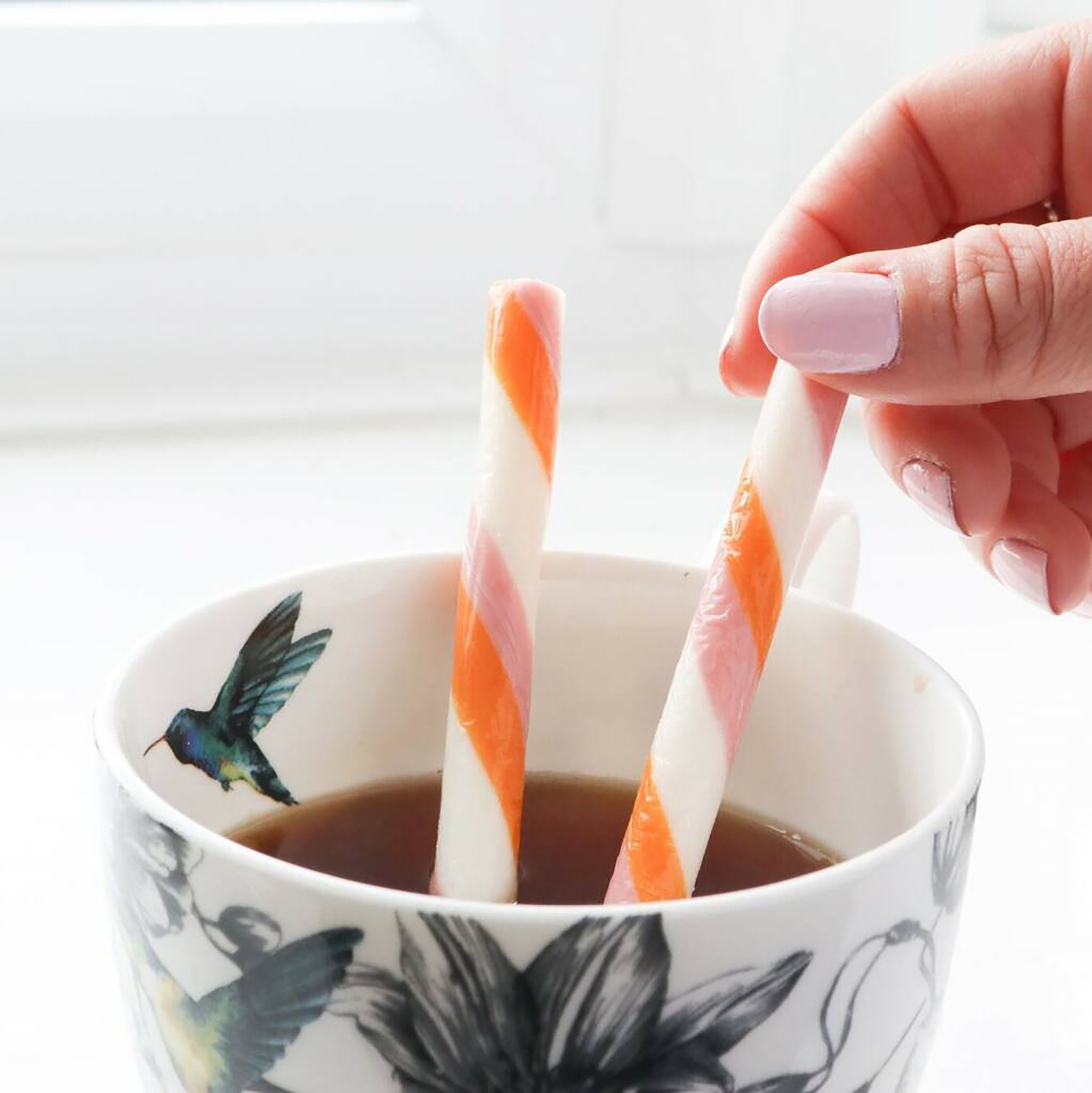 Alcoholic Amaretto Hot Drinks Stirrers By Holly's Lollies