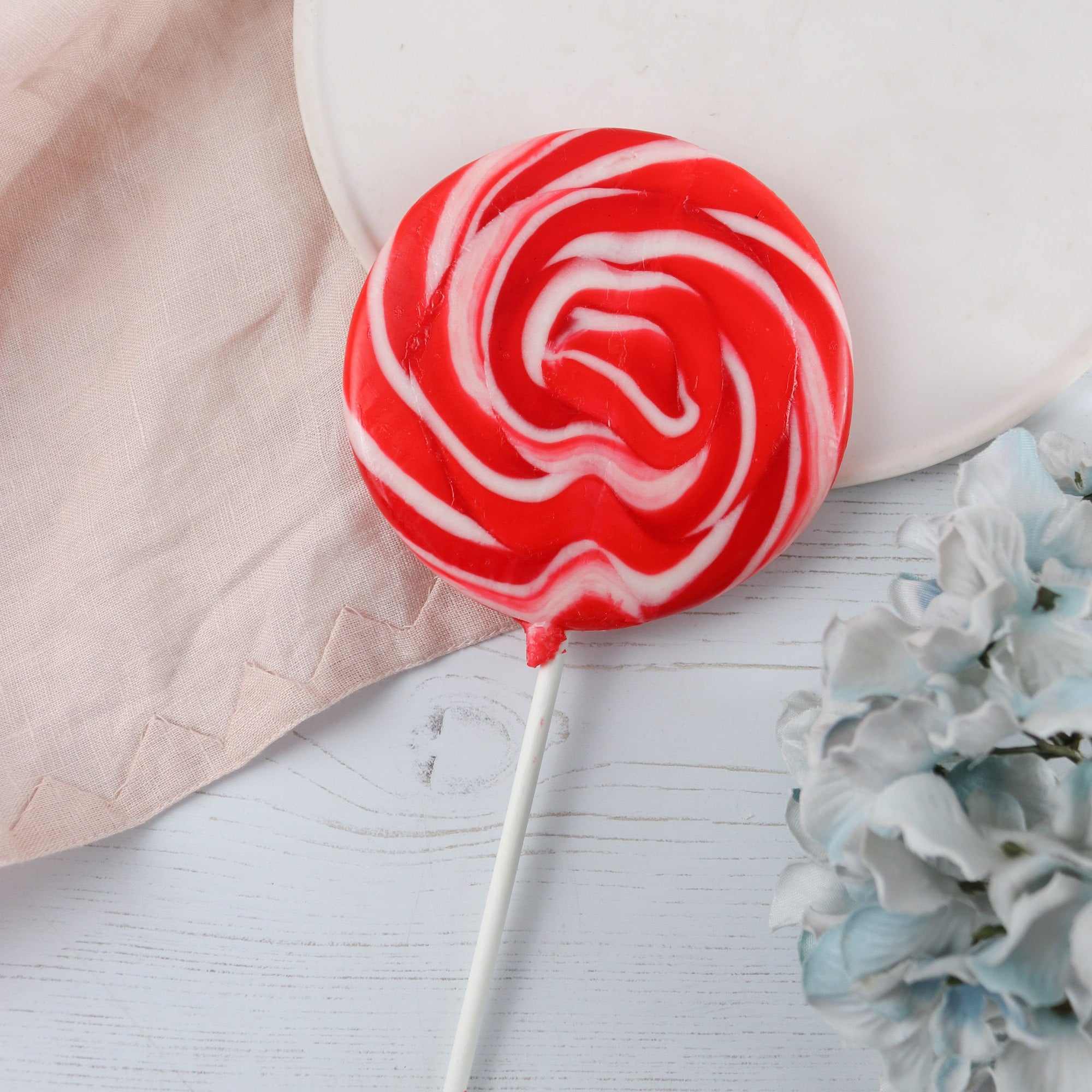 Strawberries and Cream Giant Lollipop Gift for Her Party Etsy UK