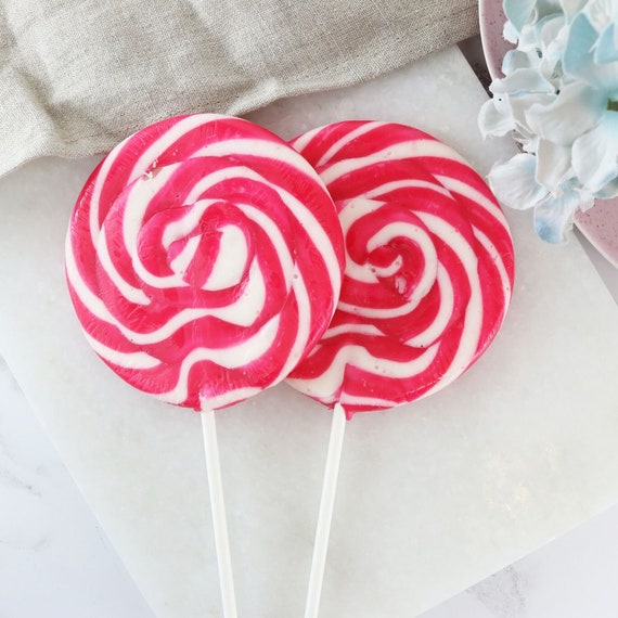 Himbeere Vanille Riesen Lutscher Geschenk Fur Sie Party Etsy