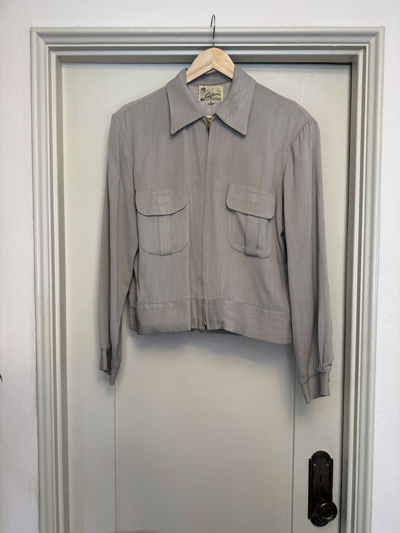 1950s Rayon Jacket - Etsy Canada