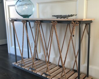Nautical Console Table