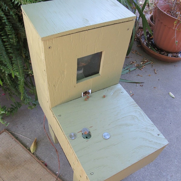 Crow Box Vending Machine Kit * Crows bring you MONEY * Study Crows * Build your original Box