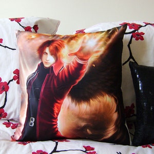 FF7, Genesis Rhapsodos, Art Throw Pillow Case/Cover