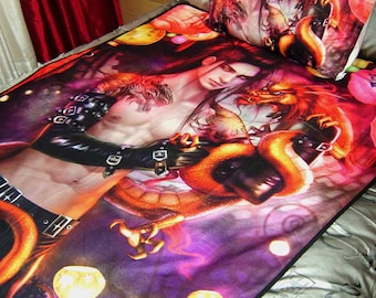 Dragon Keeper Art Blanket