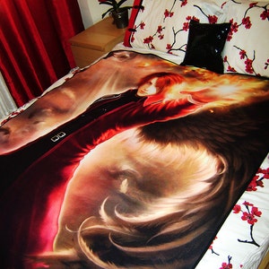 FF7, Crisis Core : Genesis Rhapsodos Art Blanket (large)