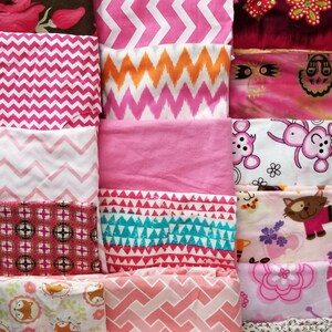 Baby Booties with Snaps, Custom Fabrics. Will not fall off Handmade. Cotton or Fleece. image 8