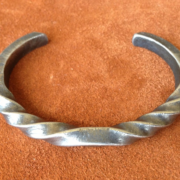 Hand forged Viking Oath Ring Bracelet