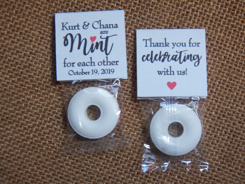 Wedding Mints Bridal Shower Mints Mint To Be Wedding Favors