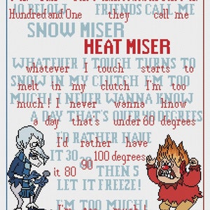 Misers - Year Without A Santa Claus - PDF Cross Stitch Patterns