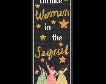 Women in the Sequel - Hamilton - PDF Cross Stitch Pattern