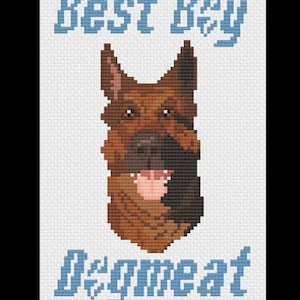 Best Boy - Fallout - PDF Cross Stitch Pattern