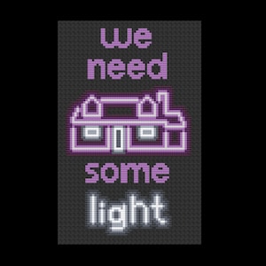 Light - Next to Normal - PDF Cross Stitch Pattern