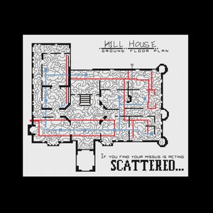 Scattered - The Haunting of Hill House - Cross Stitch Pattern