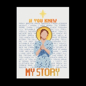 If You Knew My Story - Bright Star - PDF Cross Stitch Patterns