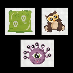 D&D Smalls - Pack 01 - PDF Cross Stitch Pattern