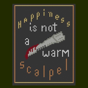Warmes Scalpel - Repo! The Genetic Opera - PDF Kreuzstichmuster