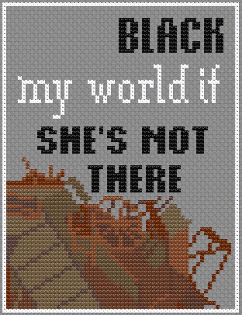 Red Black Complete Set - Les Miserables - PDF Cross Stitch Pattern - Etsy
