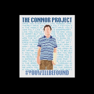 You Will Be Found - Dear Evan Hansen - PDF Cross Stitch Patterns