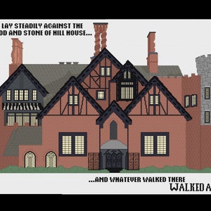 Hill House - The Haunting of Hill House - Cross Stitch Pattern
