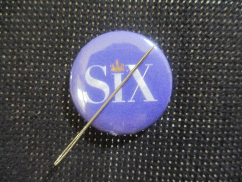Six the Musical 1quot; Needle Minders - Cross Stitch Supplies - Six the Musical 1quot; Needle Minders - Cross Stitch Supplies -