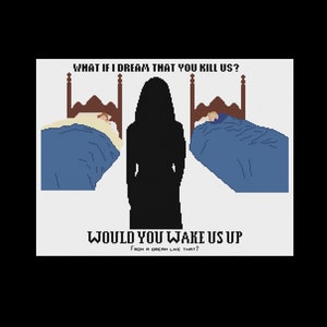 Wake Us Up - The Haunting of Hill House - Cross Stitch Pattern