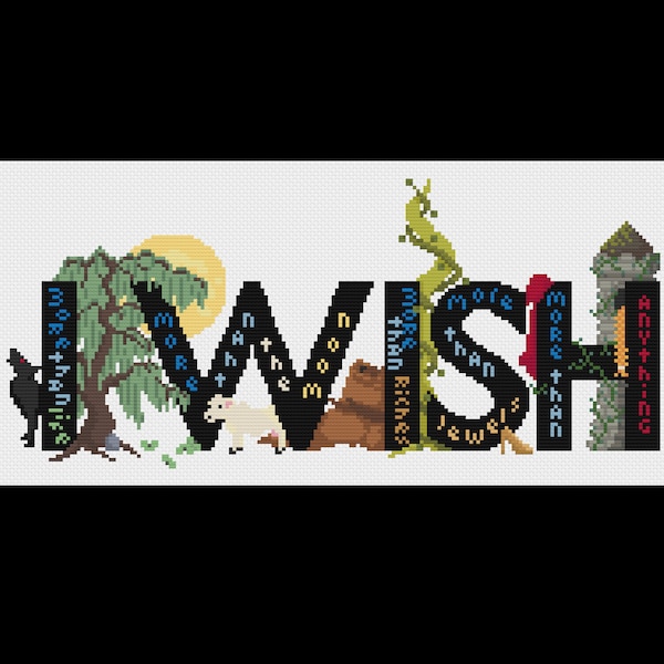 I Wish - PDF Cross Stitch Pattern