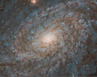 Galaxie N4237 - Modèle de point de croix PDF