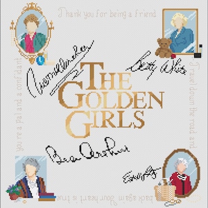 The Golden Girls SAL - 2023 - COMPLETED - Cross Stitch Pattern