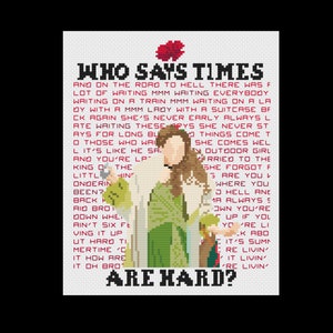 Livin&#39; it Up on Top - Hadestown - PDF Cross Stitch Patterns
