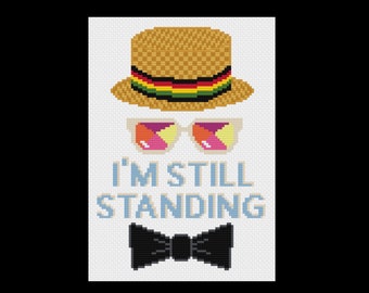 I&#39;m Still Standing - Elton John - Cross Stitch Pattern