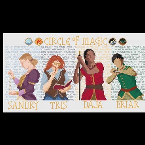 Circle of Magic - PDF Cross Stitch Pattern