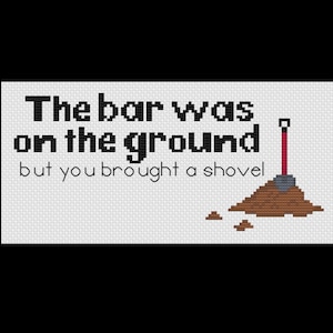 Shovel - Cross Stitch Pattern