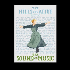 The Sound of Music - PDF Cross Stitch Patterns