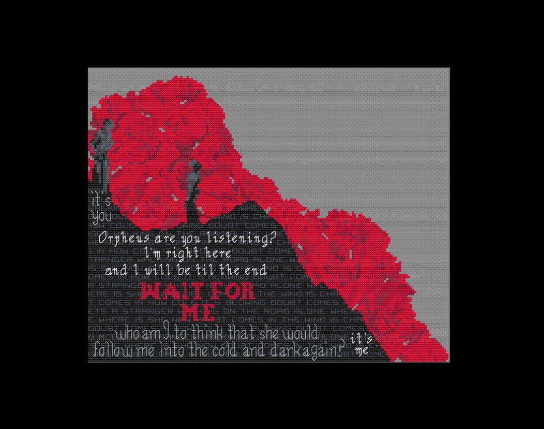 Doubt Comes in - Hadestown - PDF Cross Stitch Pattern - Etsy