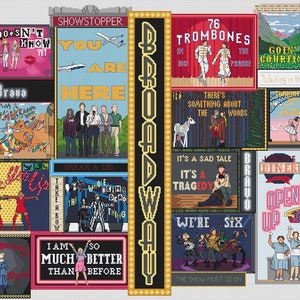 Broadway 2023 SAL - Cross Stitch Pattern - COMPLETED