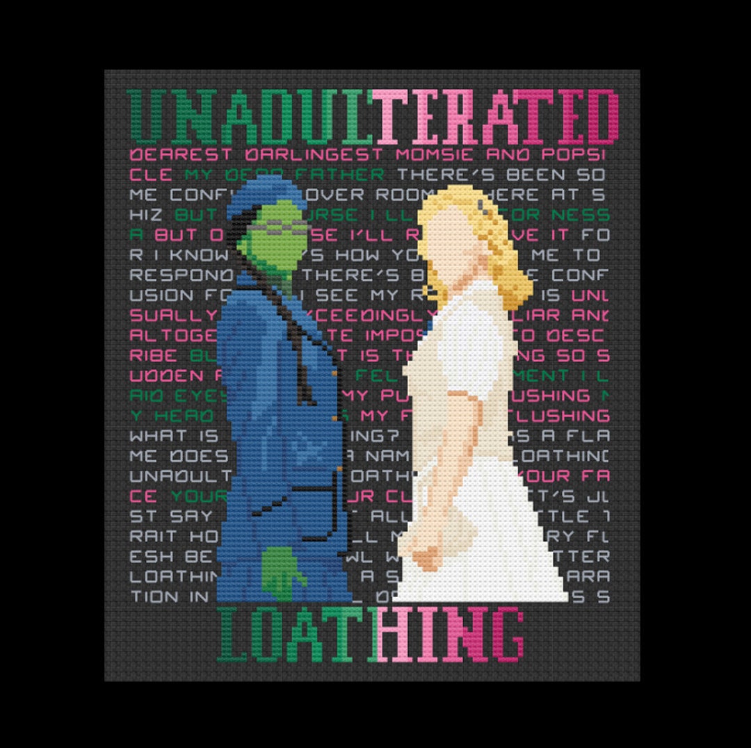 Loathing - Wicked - PDF Cross Stitch Patterns - Etsy