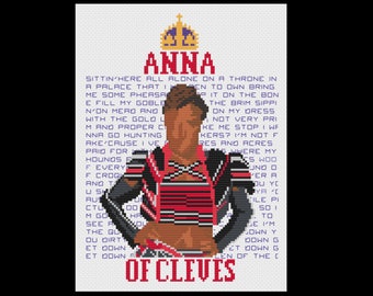 Anna of Cleves- Six - PDF Cross Stitch Patterns