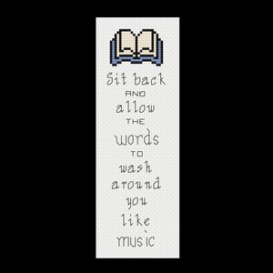 Like Music - Matilda - PDF Cross Stitch Pattern